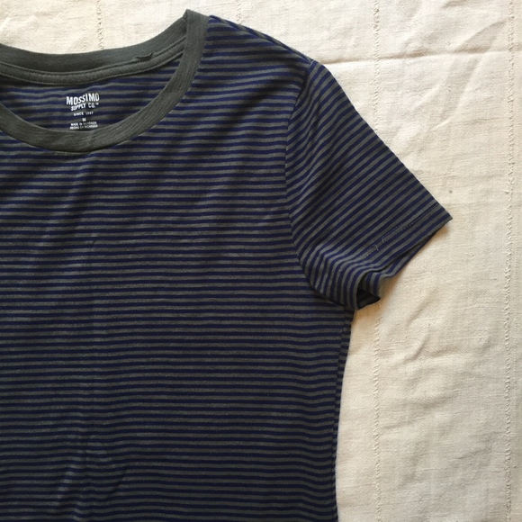 Mossimo crew neck tee. Navy and army green - Picture 3 of 4